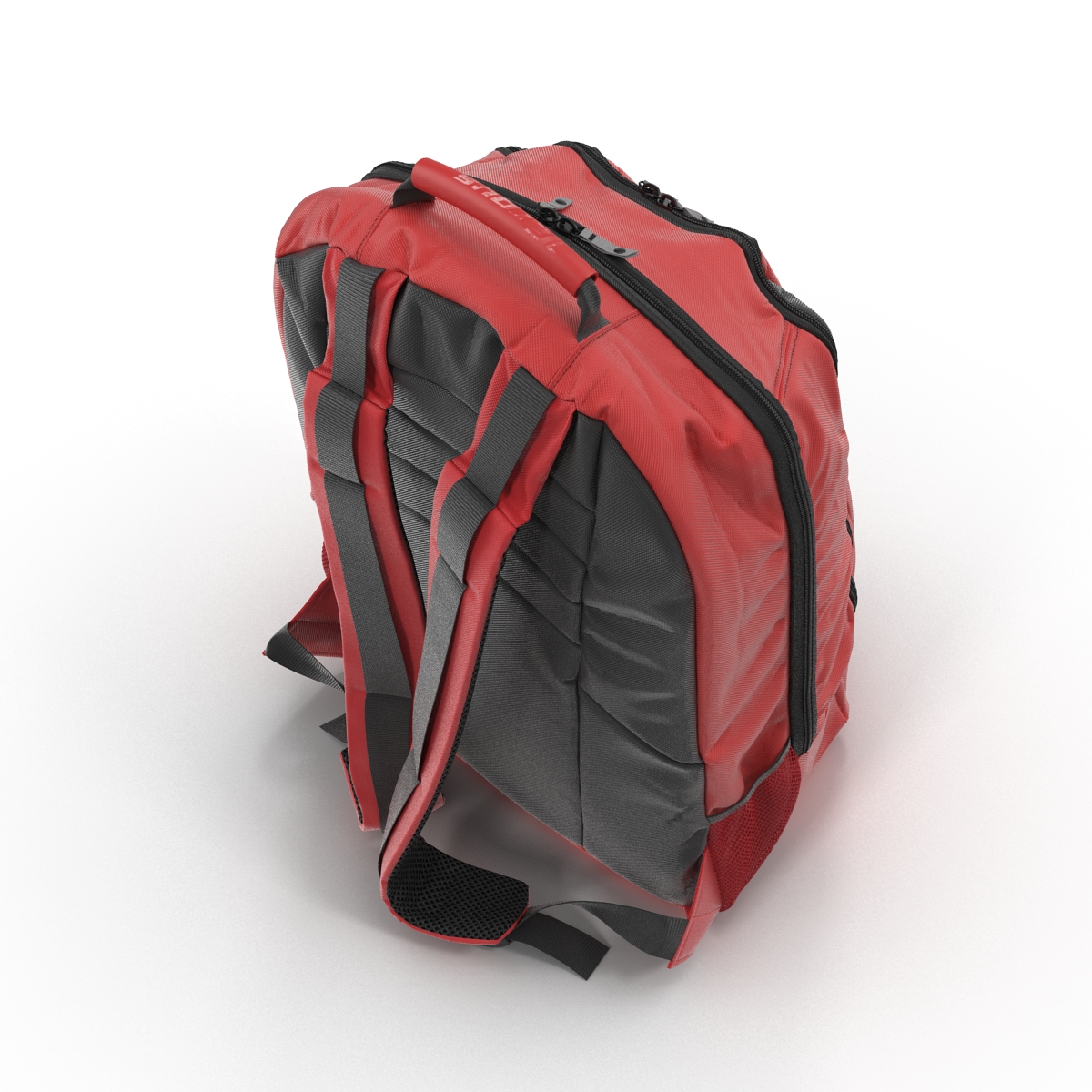 Backpack Red 3D