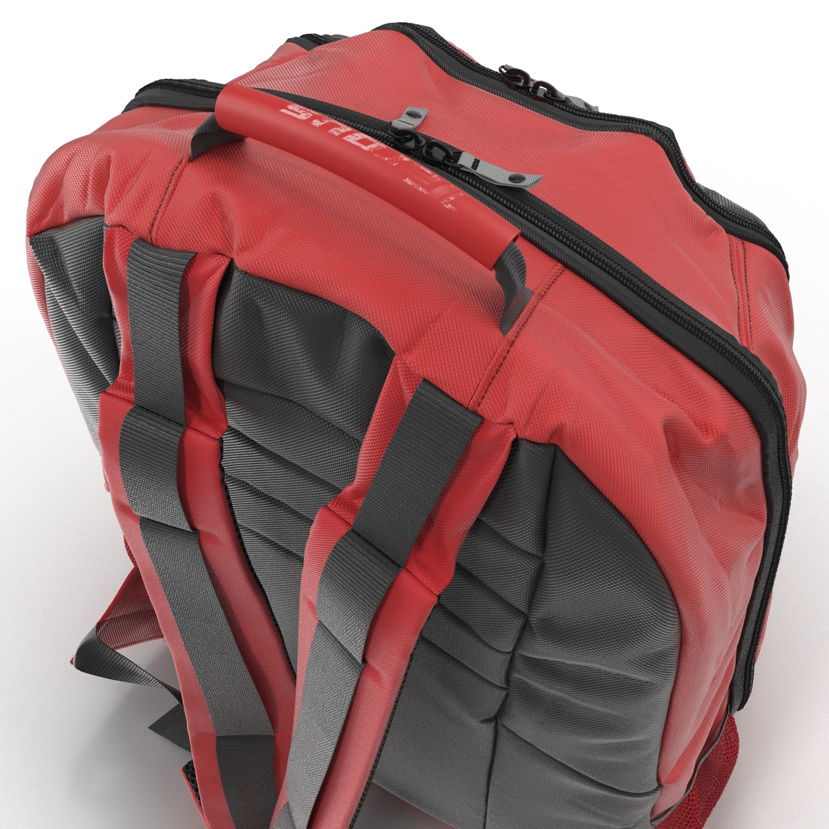 Backpack Red 3D