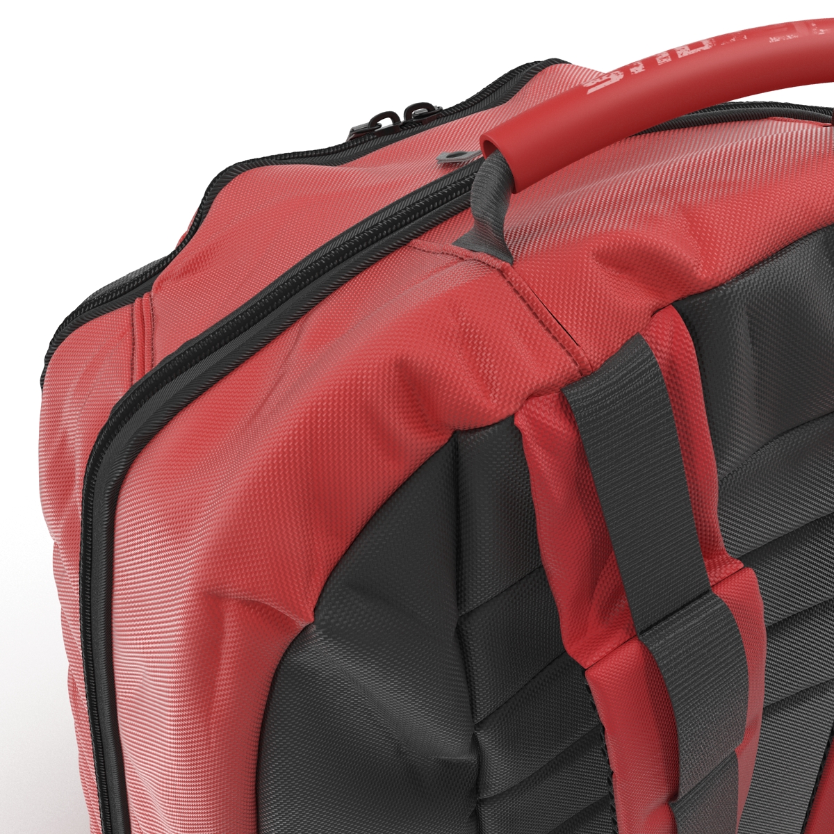 Backpack Red 3D