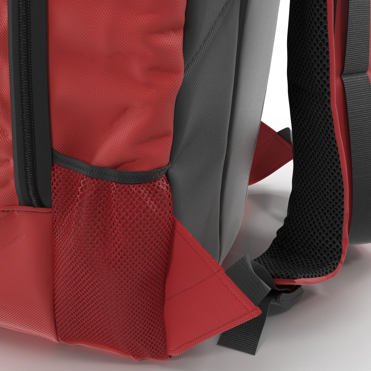 Backpack Red 3D