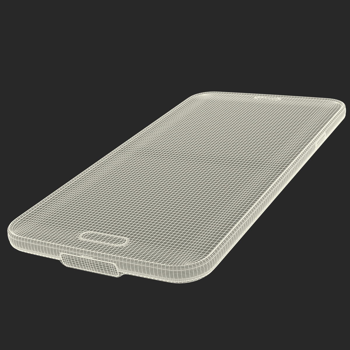 Samsung Galaxy S5 Gold 3D