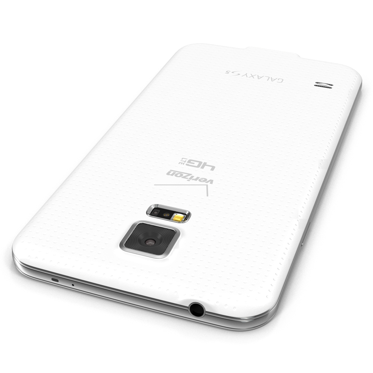 3D Samsung Galaxy S5 White model