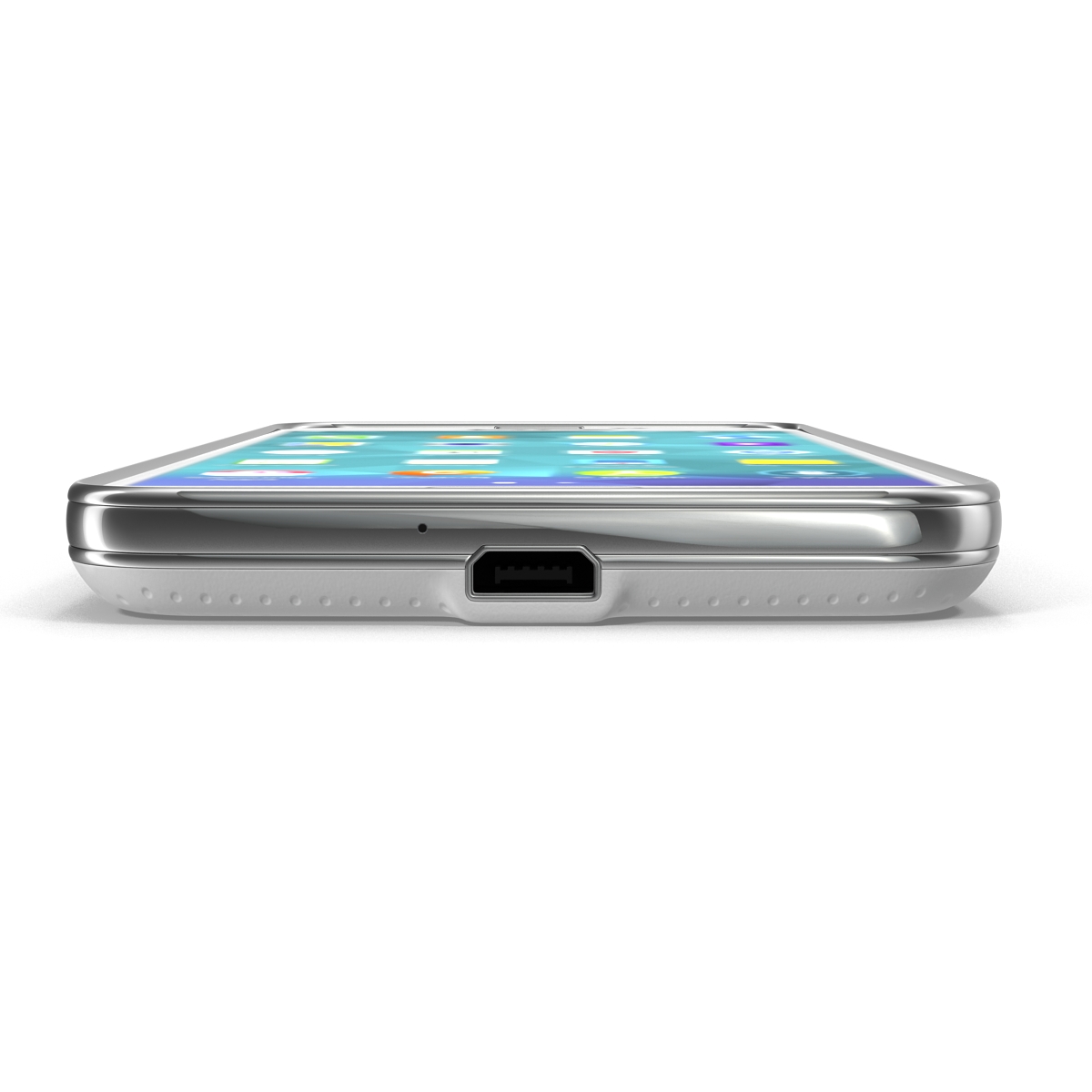 3D Samsung Galaxy S5 Mini White model