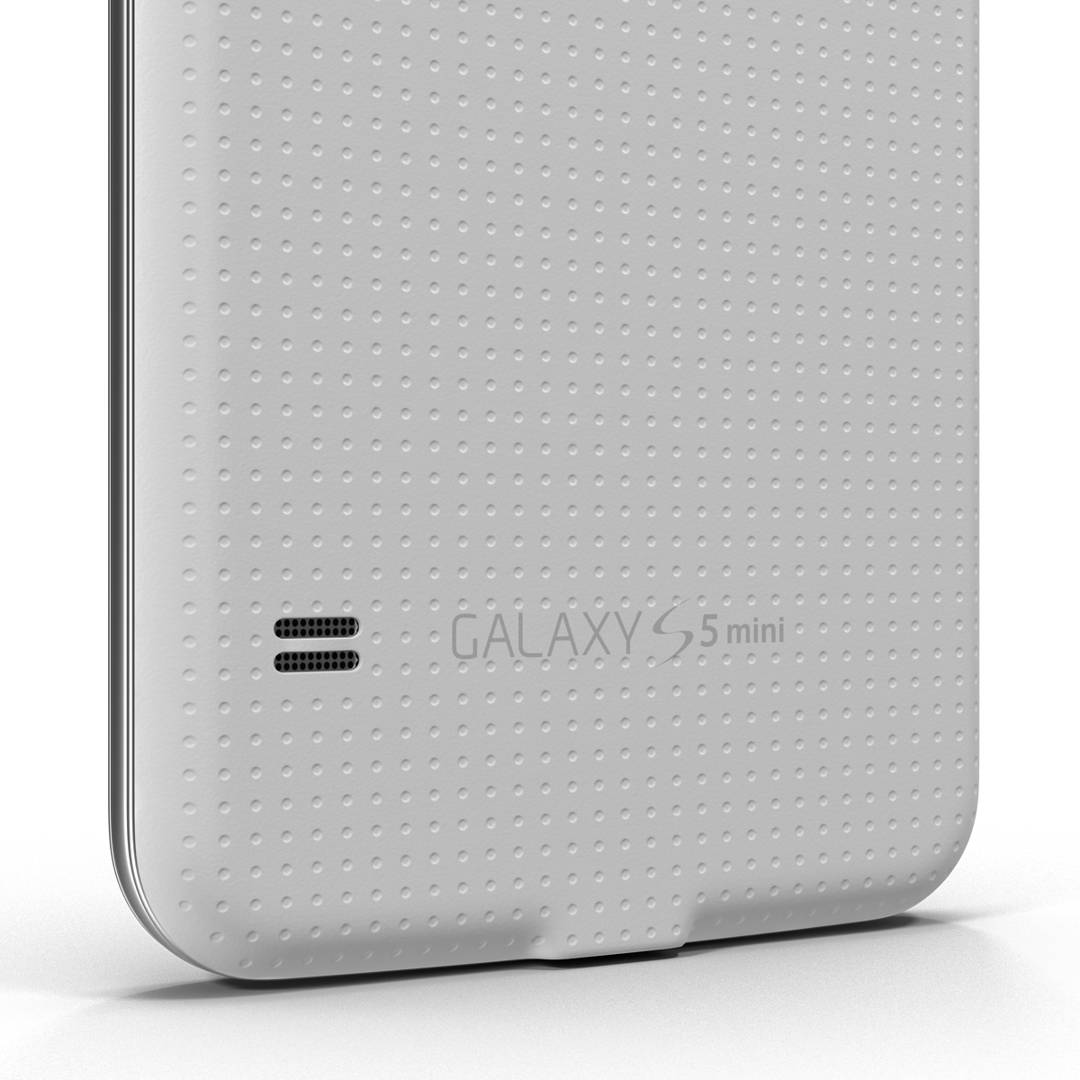 3D Samsung Galaxy S5 Mini White model