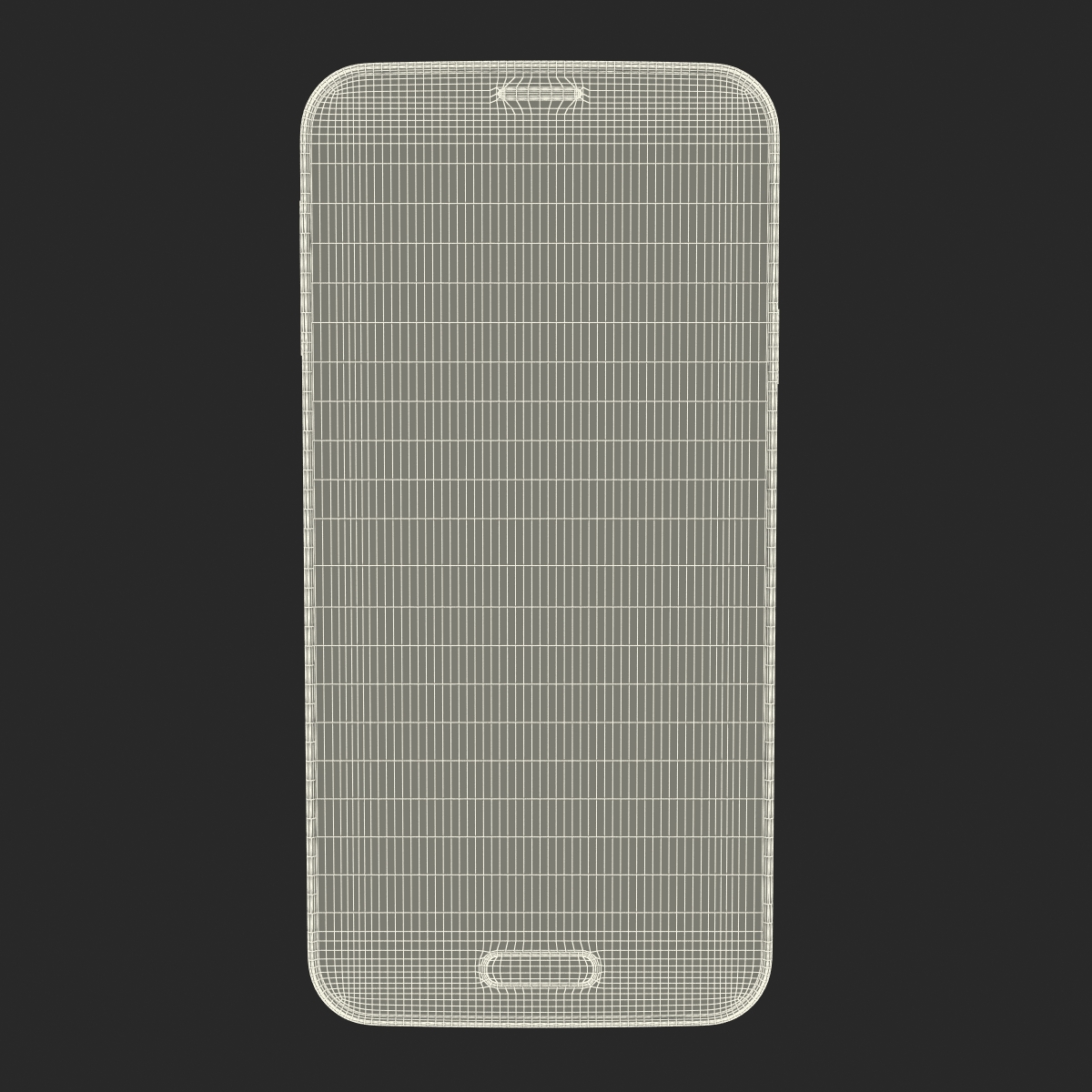 3D Samsung Galaxy S5 Mini White model