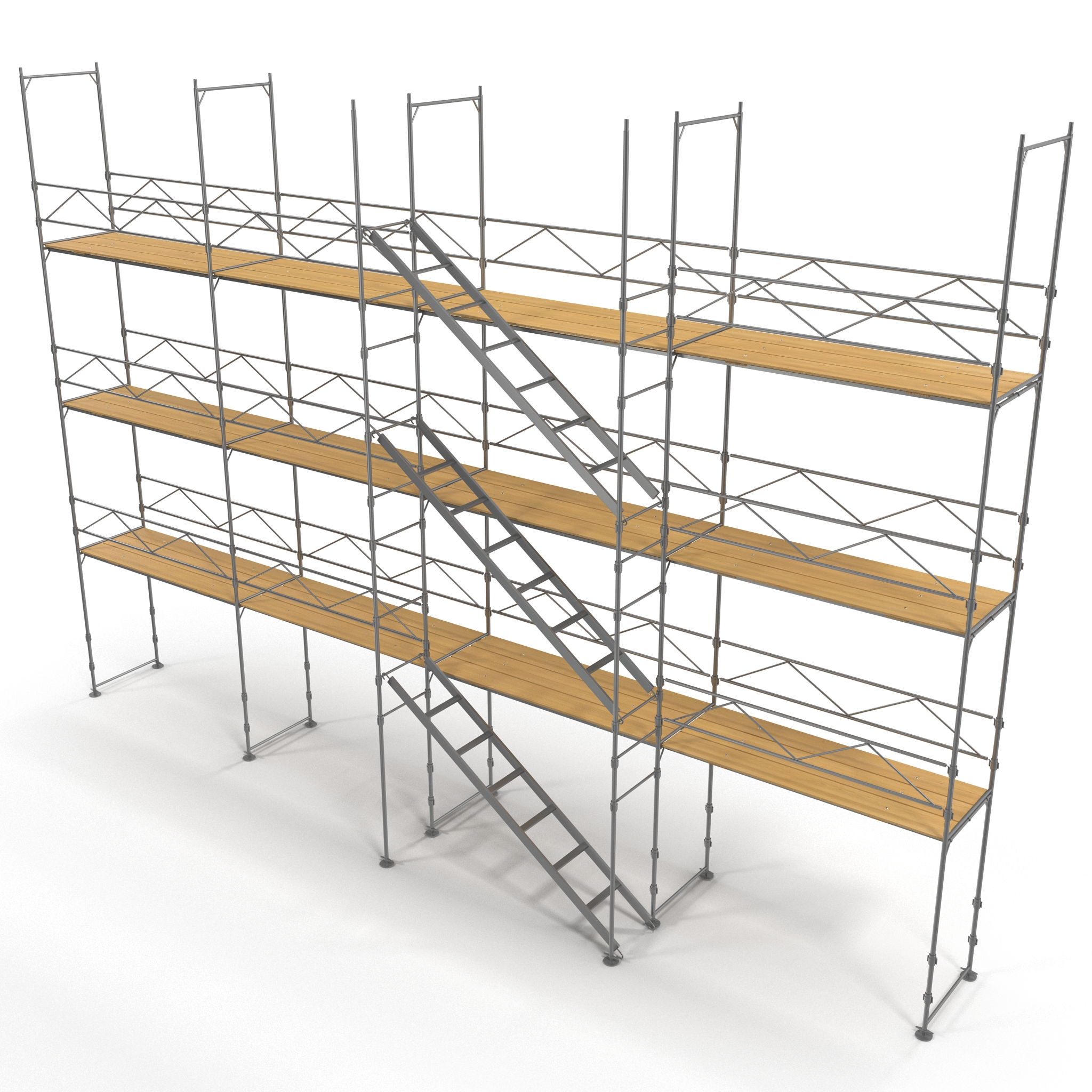 3D Pipe Staging Scaffold