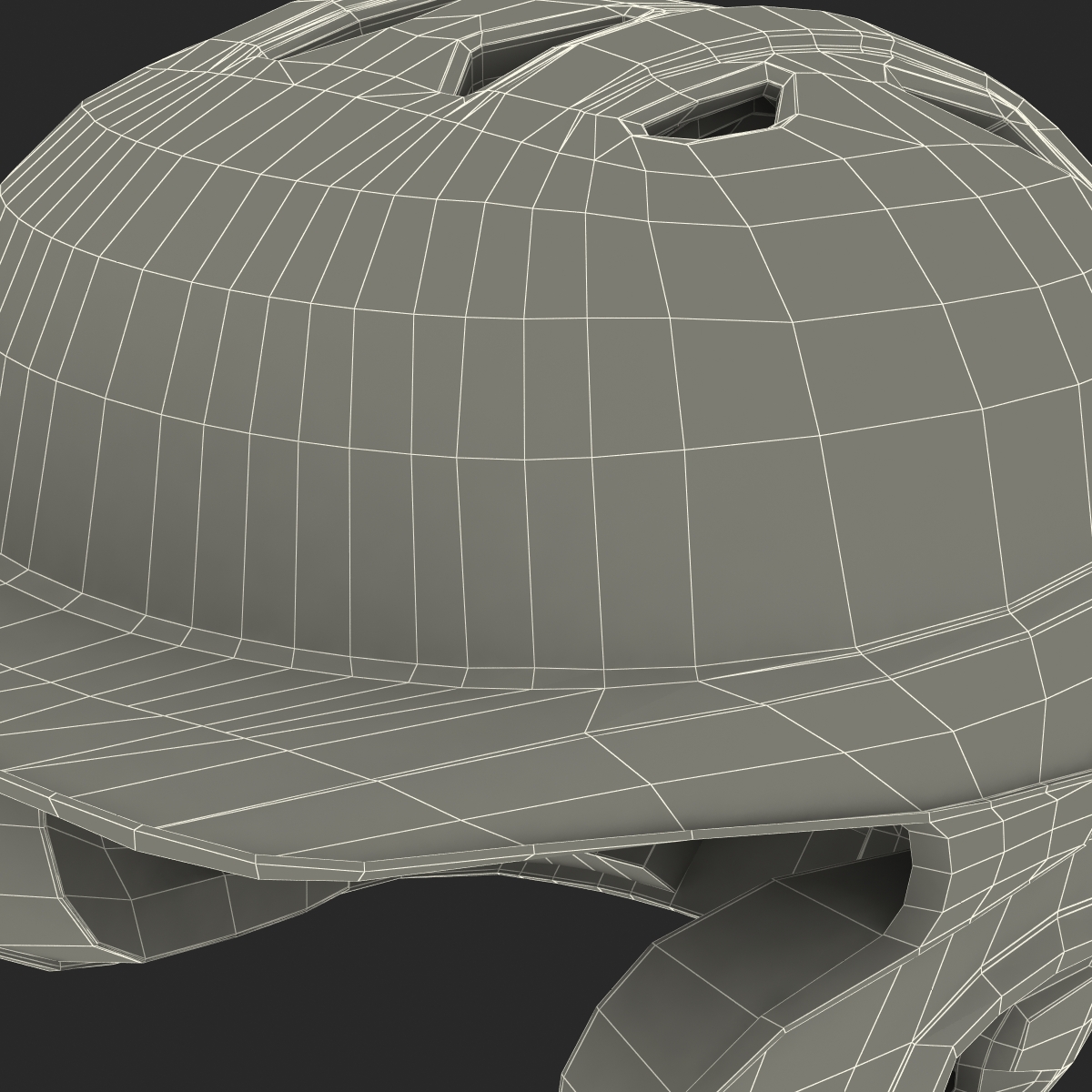 3D Batting Helmet 3