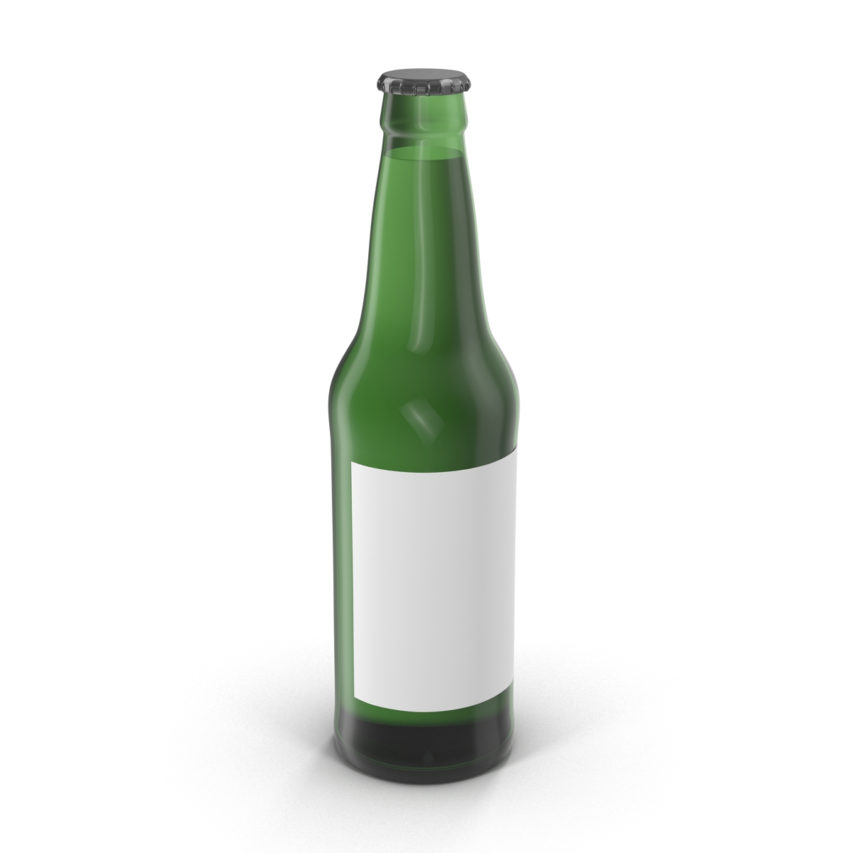 3D Beer Bottle 2 model