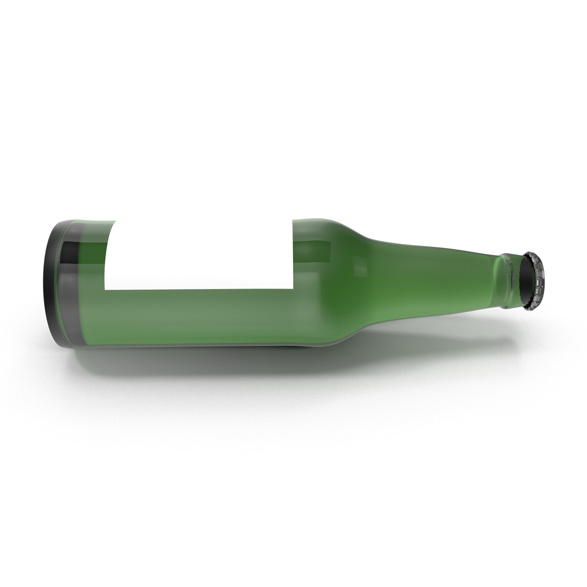 3D Beer Bottle 2 model