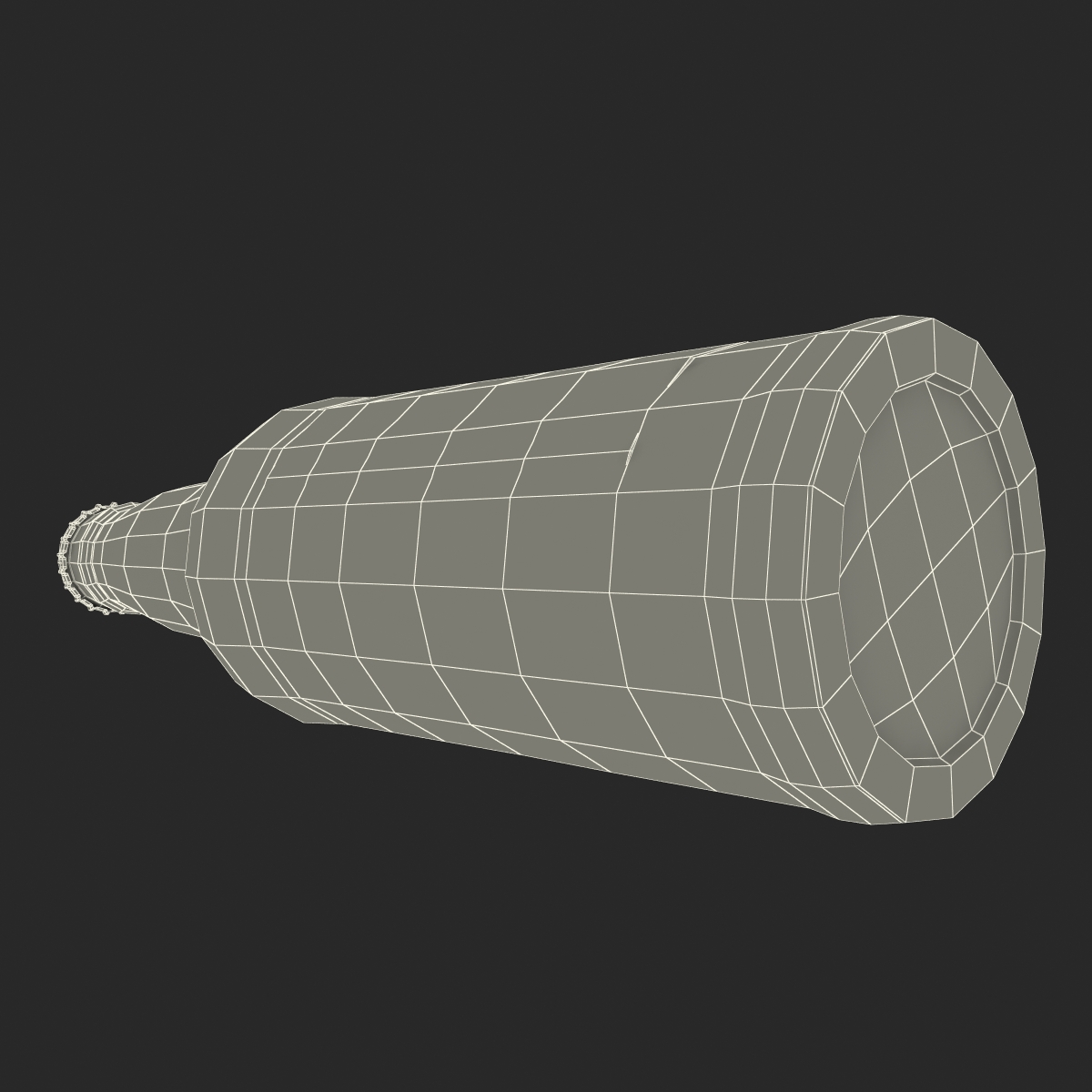 3D Beer Bottle 2 model