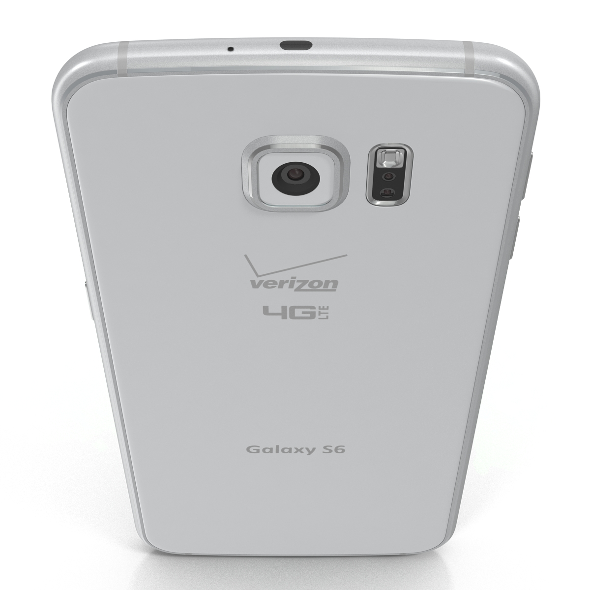 3D Samsung Galaxy S6 White model