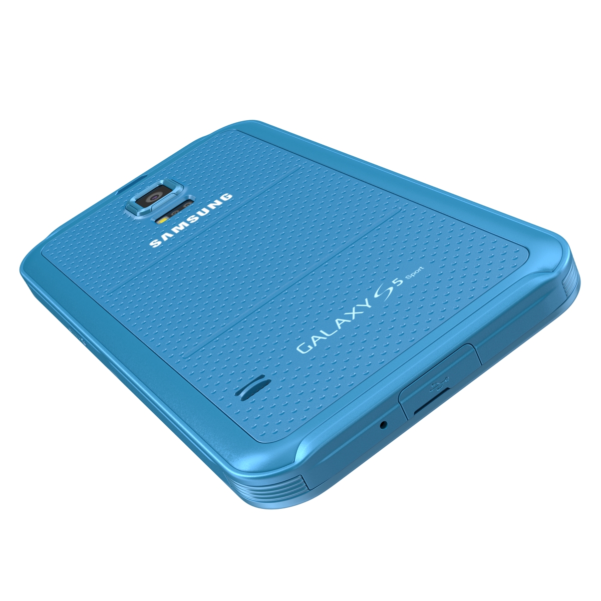 3D Samsung Galaxy S5 Sport Blue model