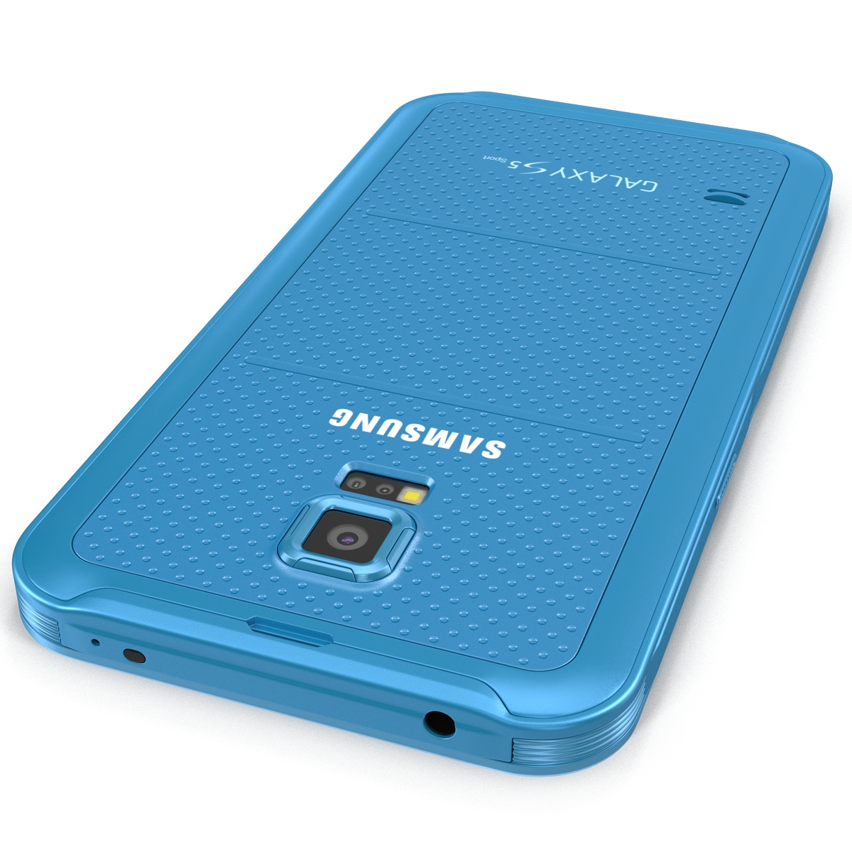 3D Samsung Galaxy S5 Sport Blue model