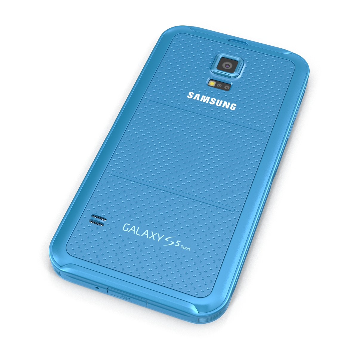 3D Samsung Galaxy S5 Sport Blue model