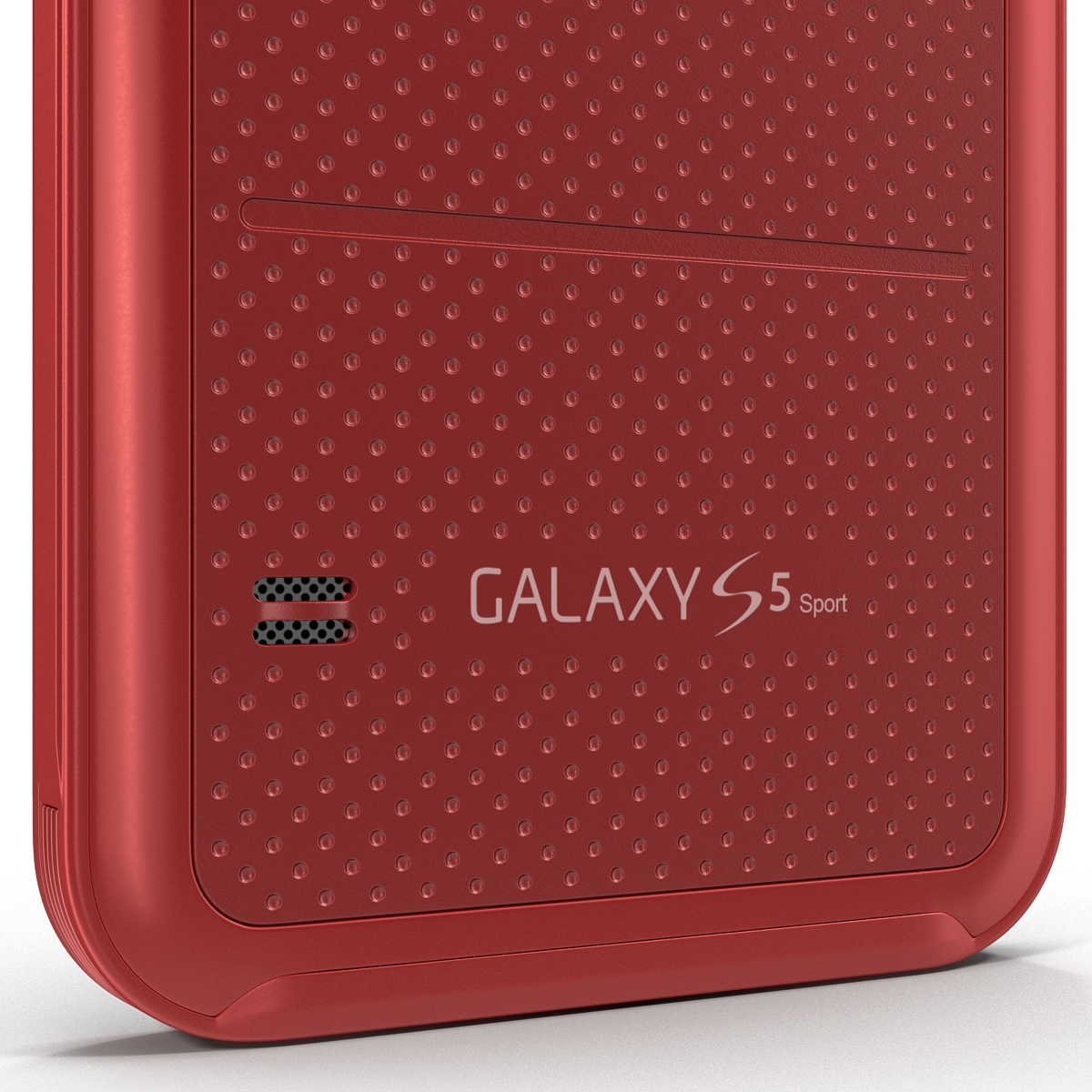 Samsung Galaxy S5 Sport Red 3D