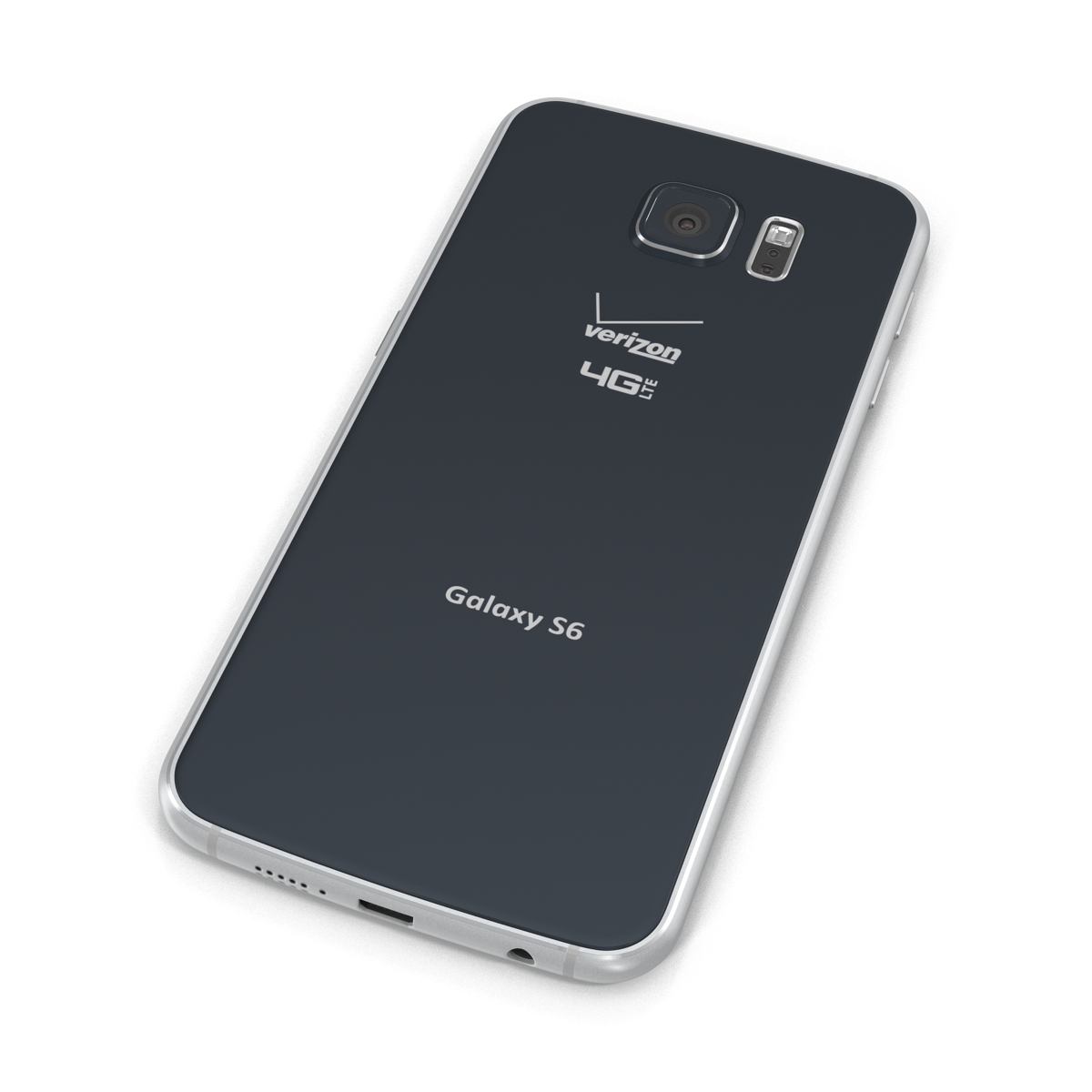 3D Samsung Galaxy S6 Black model