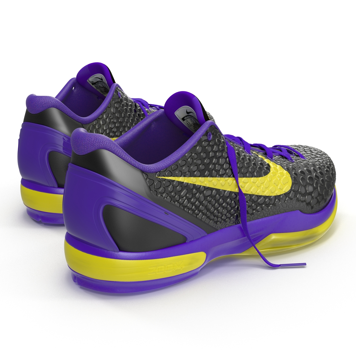 Sneakers Nike Zoom Black 3D model