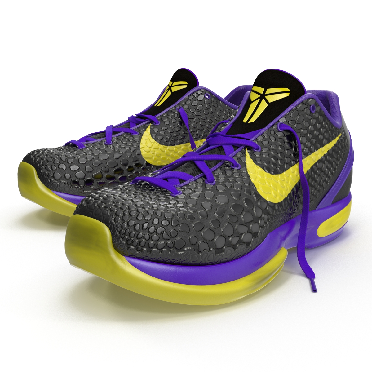 Sneakers Nike Zoom Black 3D model