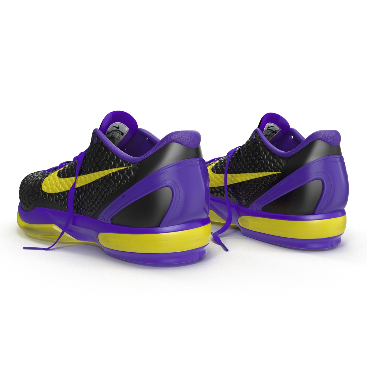 Sneakers Nike Zoom Black 3D model