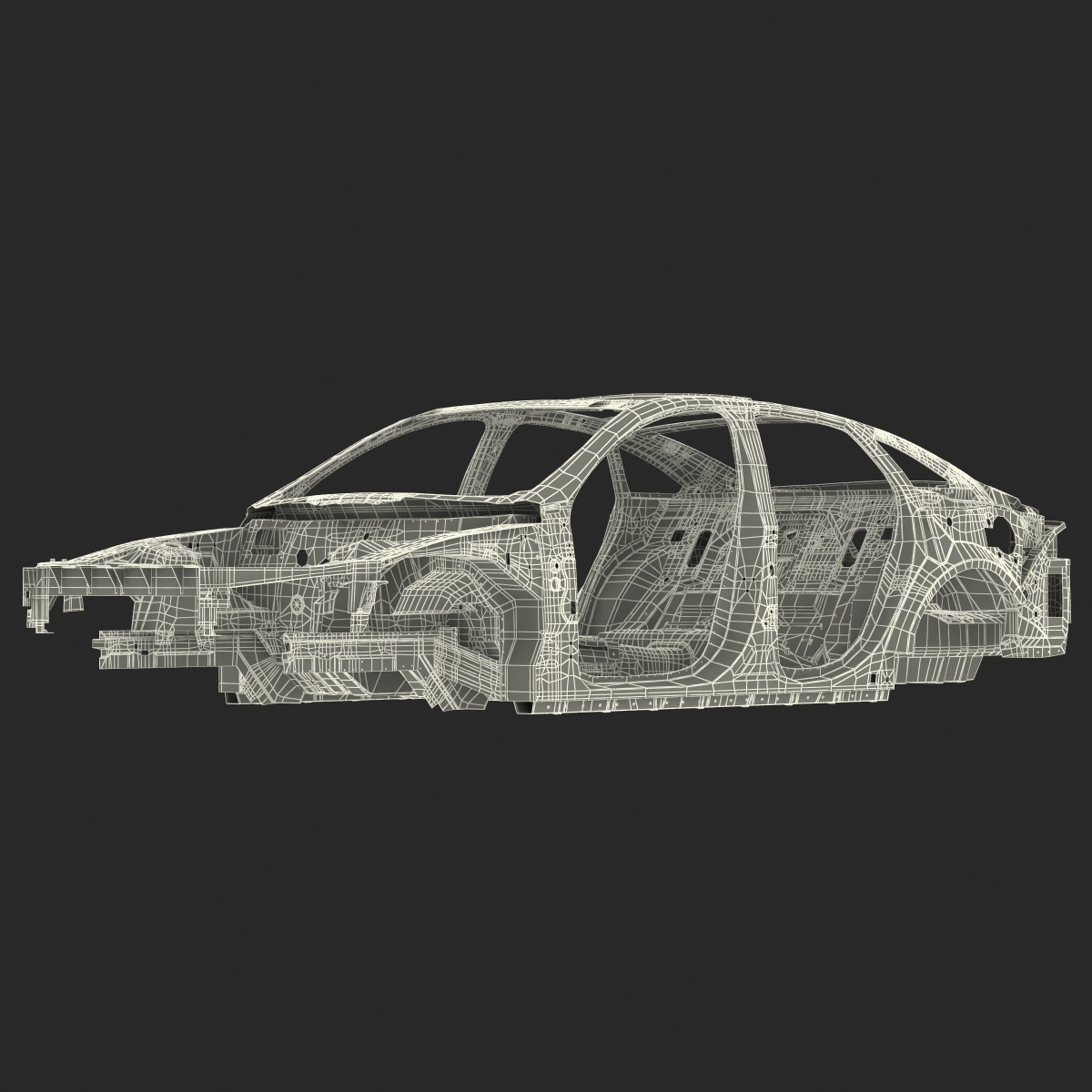 Car Frame 3D model