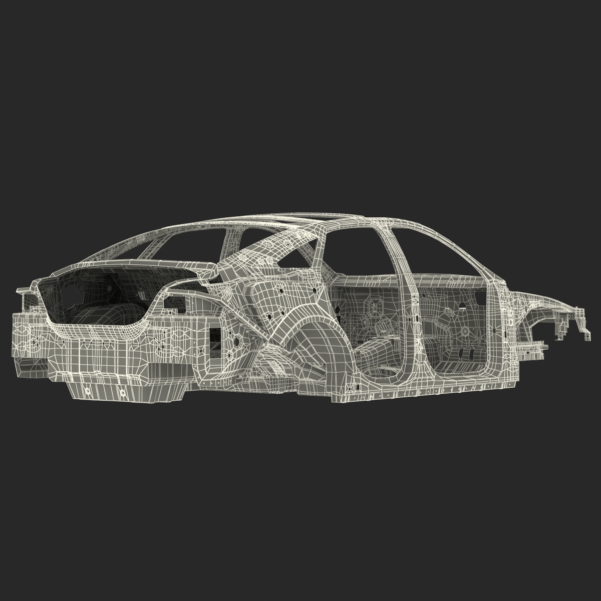 Car Frame 3D model