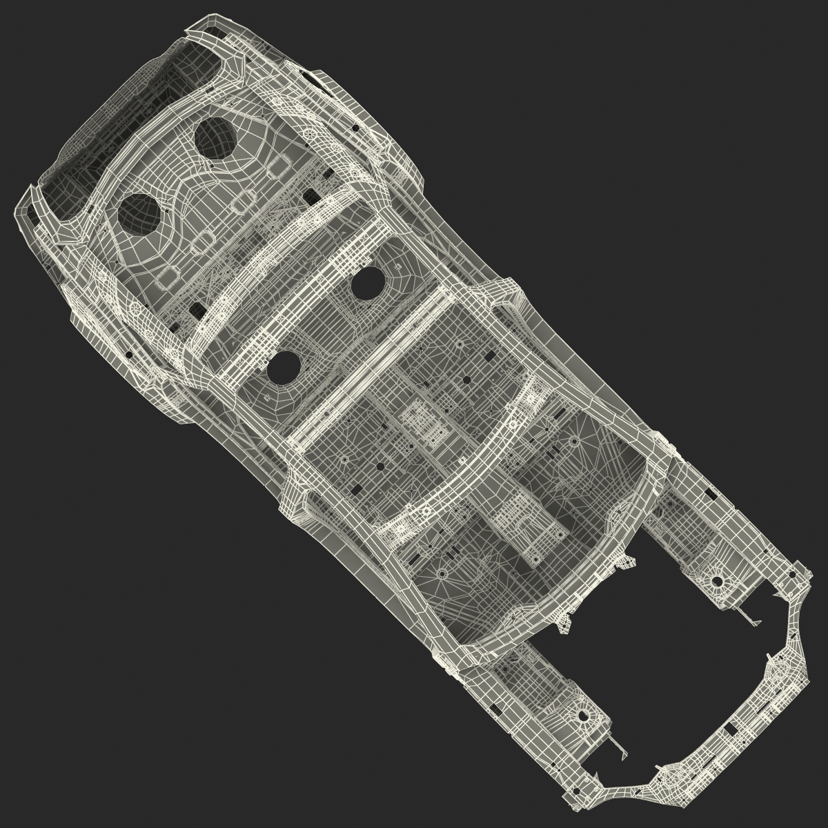 Car Frame 3D model