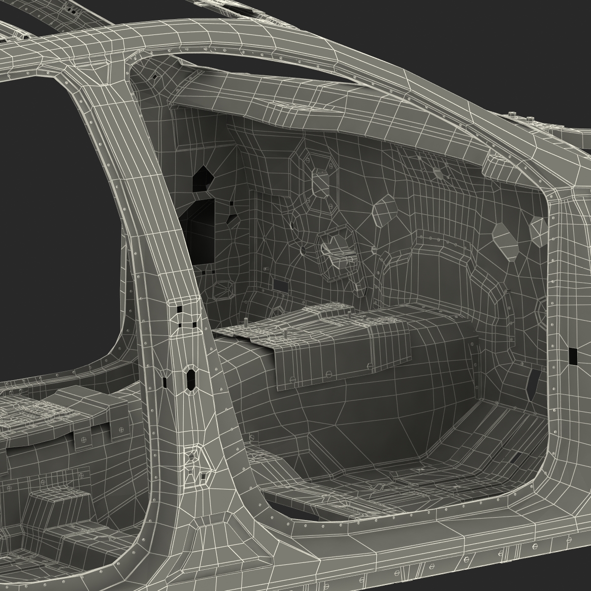 Car Frame 3D model