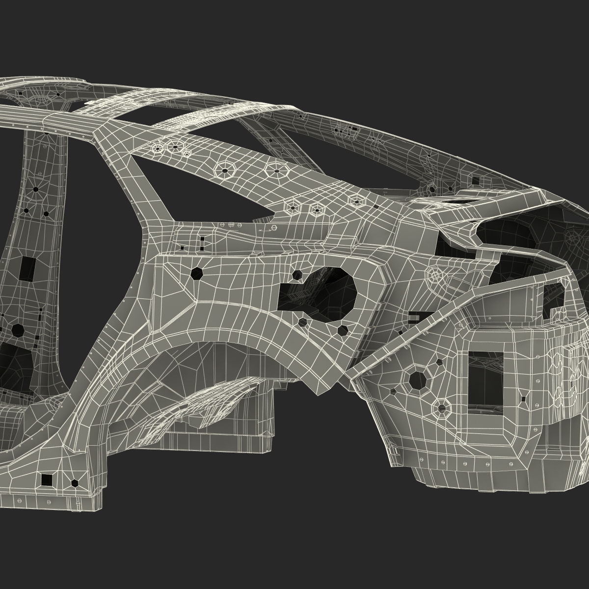 Car Frame 3D model