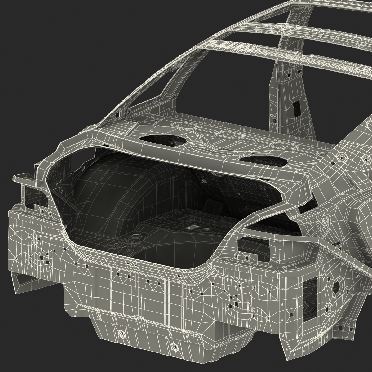 Car Frame 3D model