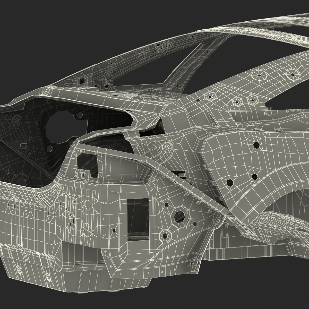 Car Frame 3D model