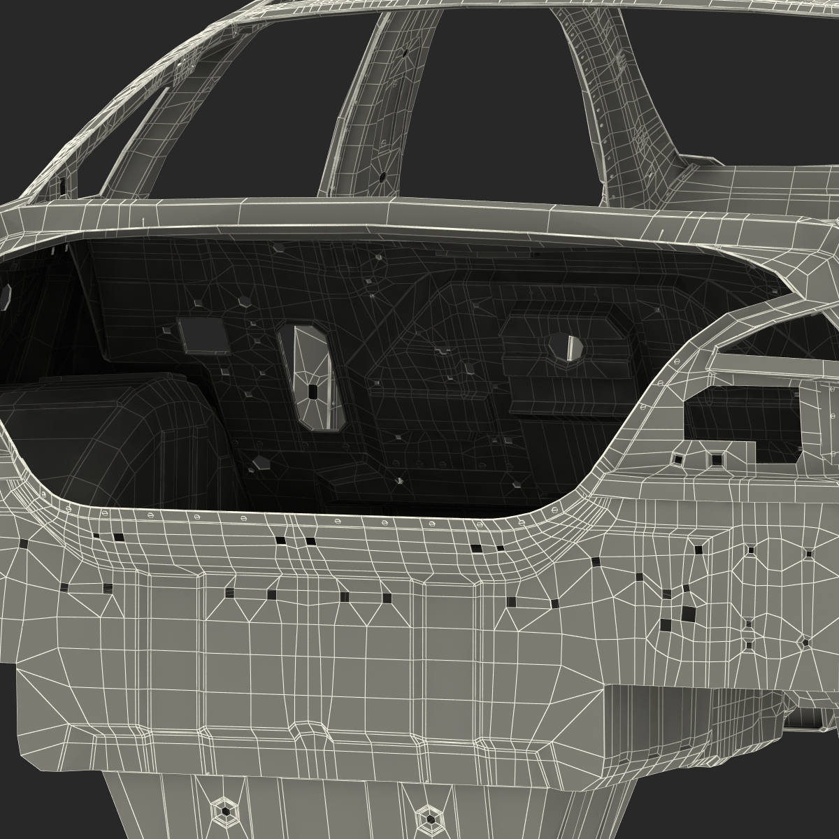 Car Frame 3D model