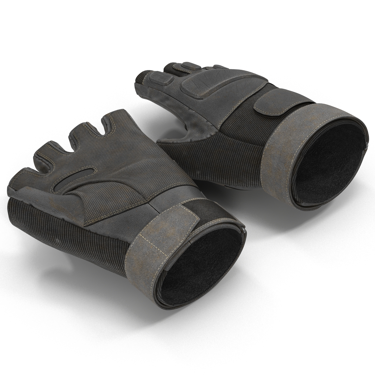 3D model US Soldier Gloves 2 Black