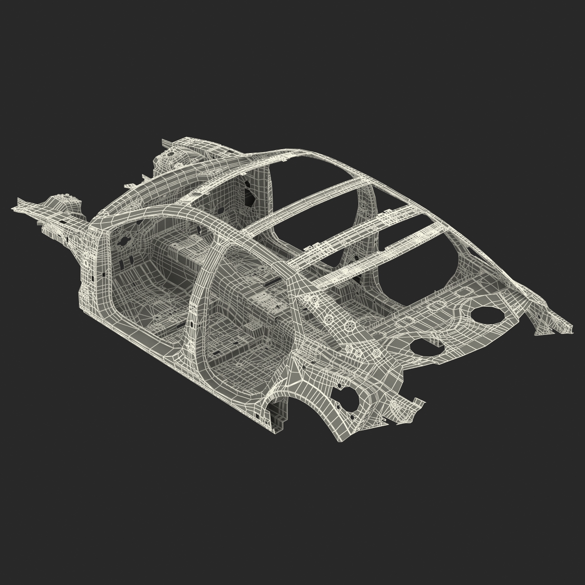 3D Car Frame 2