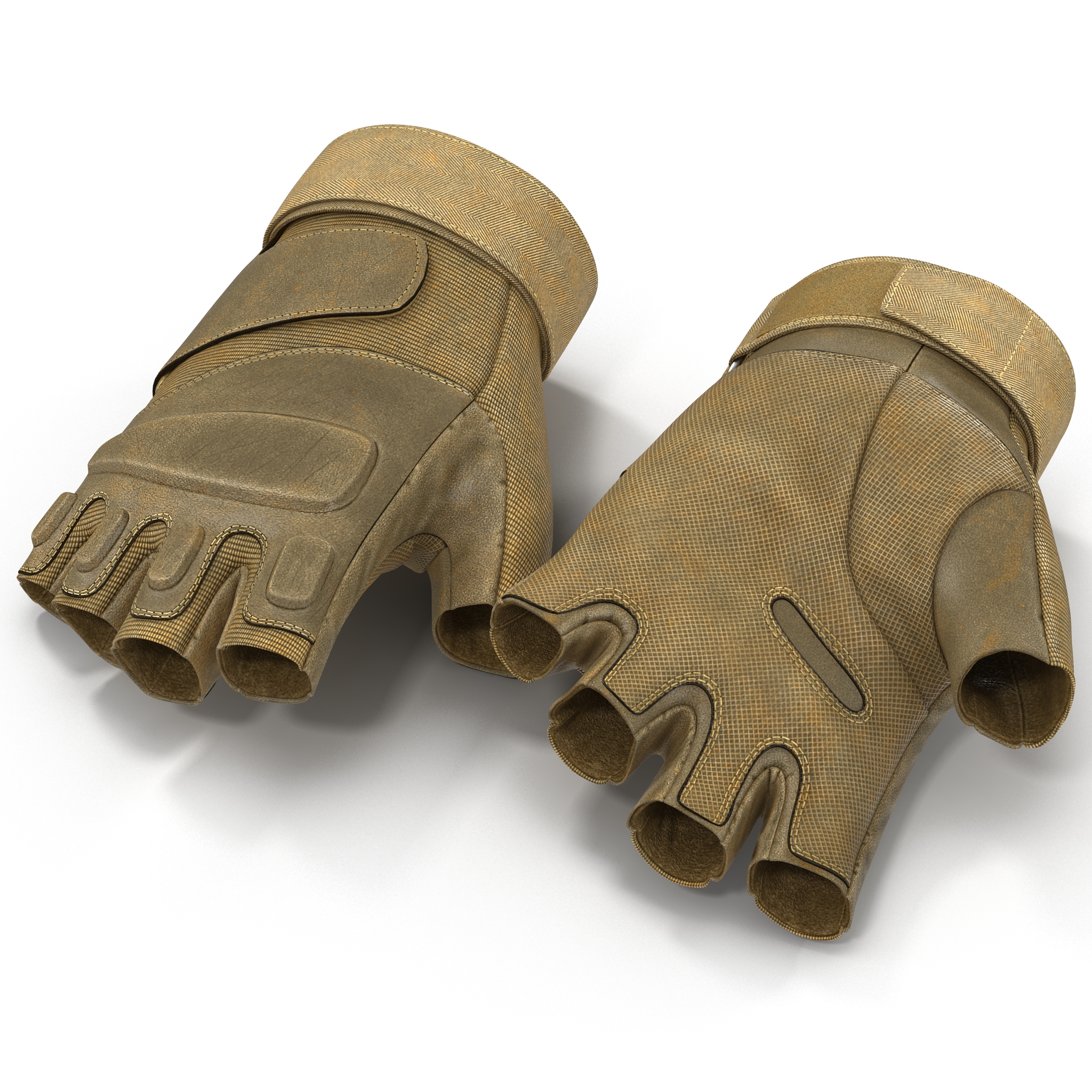 US Soldier Gloves 2 3D model