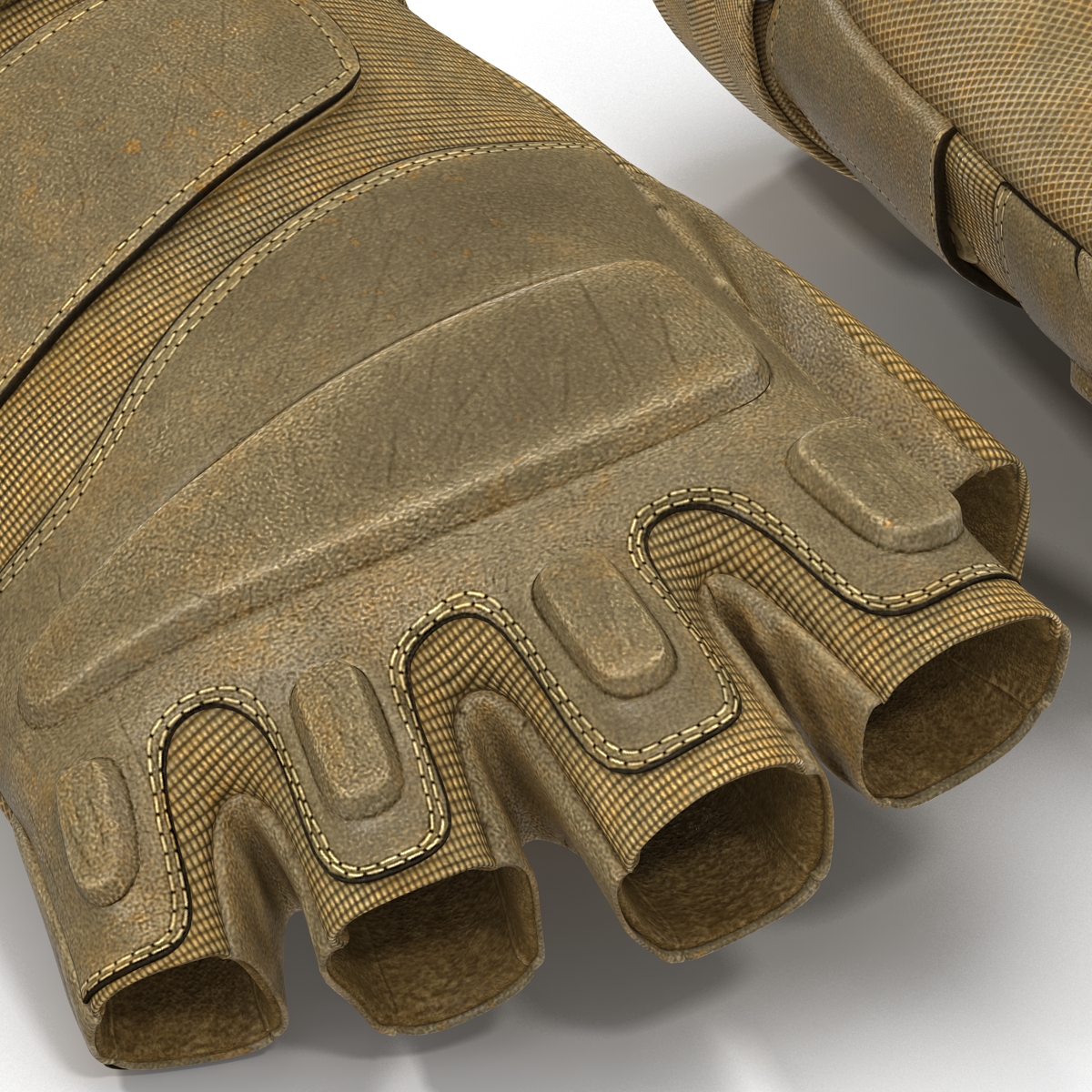 US Soldier Gloves 2 3D model