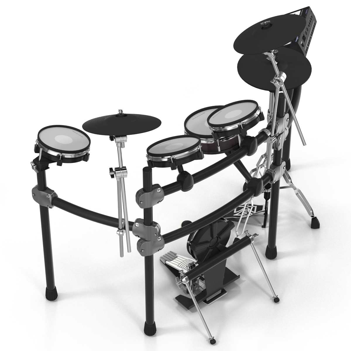 Electronic Drum Kit Generic 3D