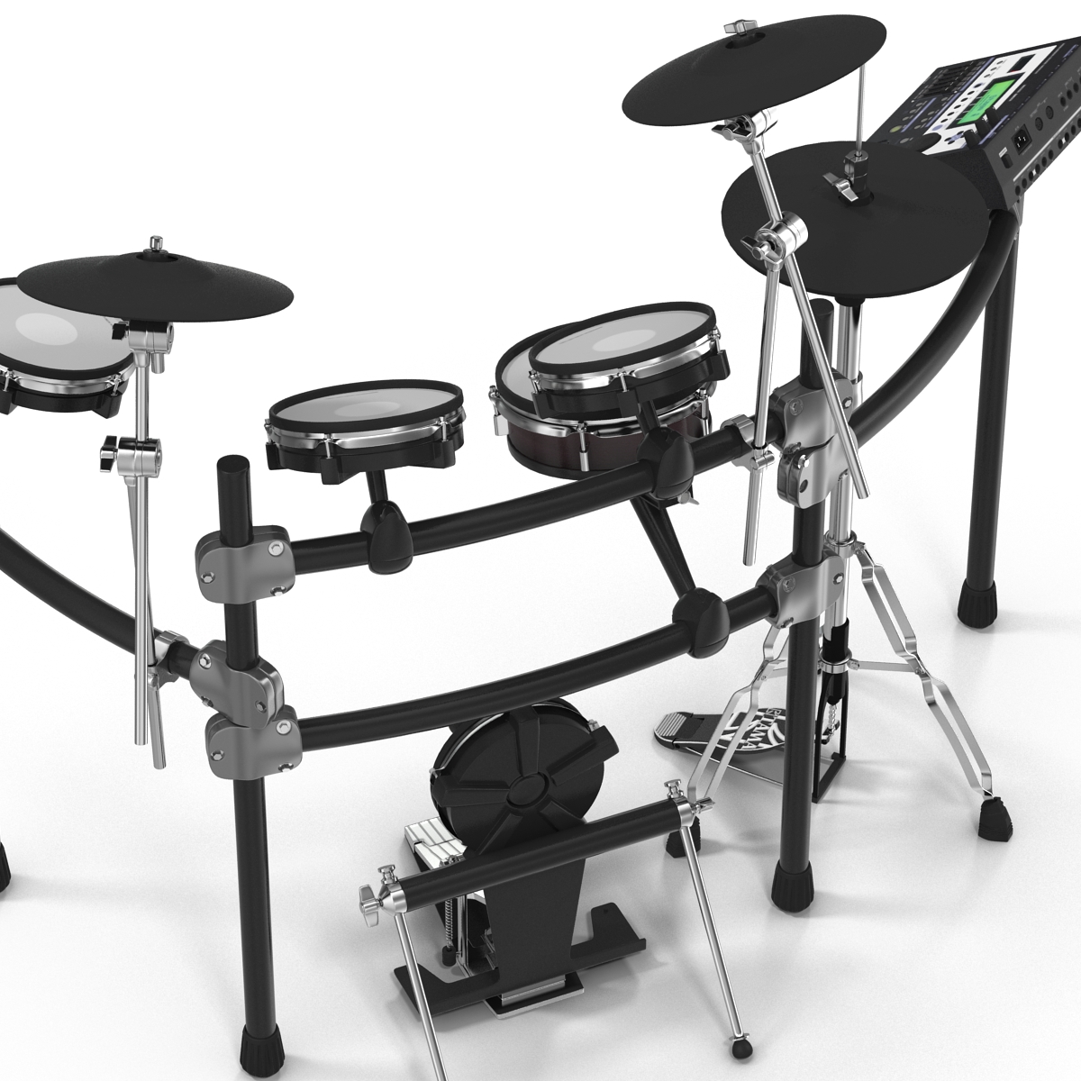 Electronic Drum Kit Generic 3D