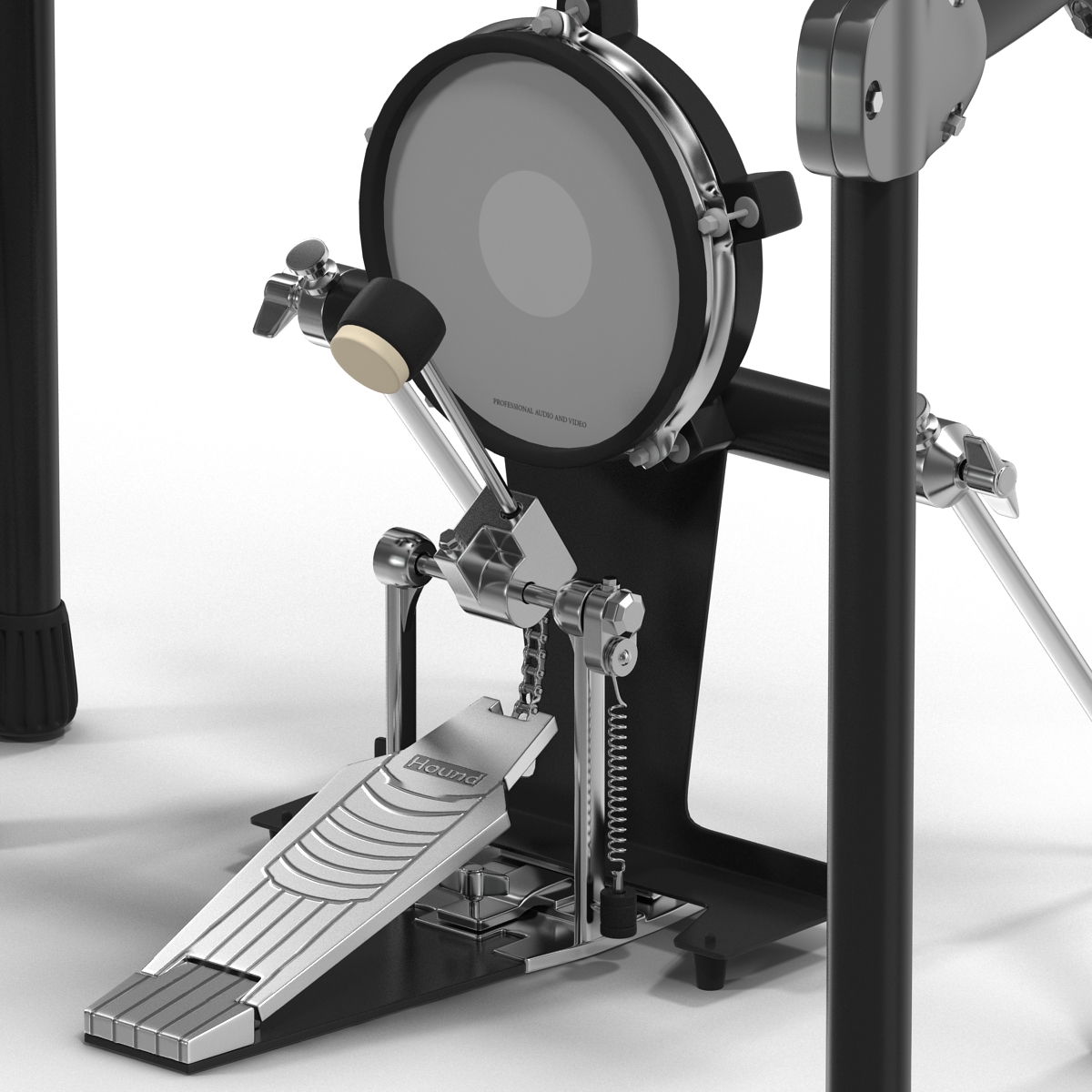 Electronic Drum Kit Generic 3D