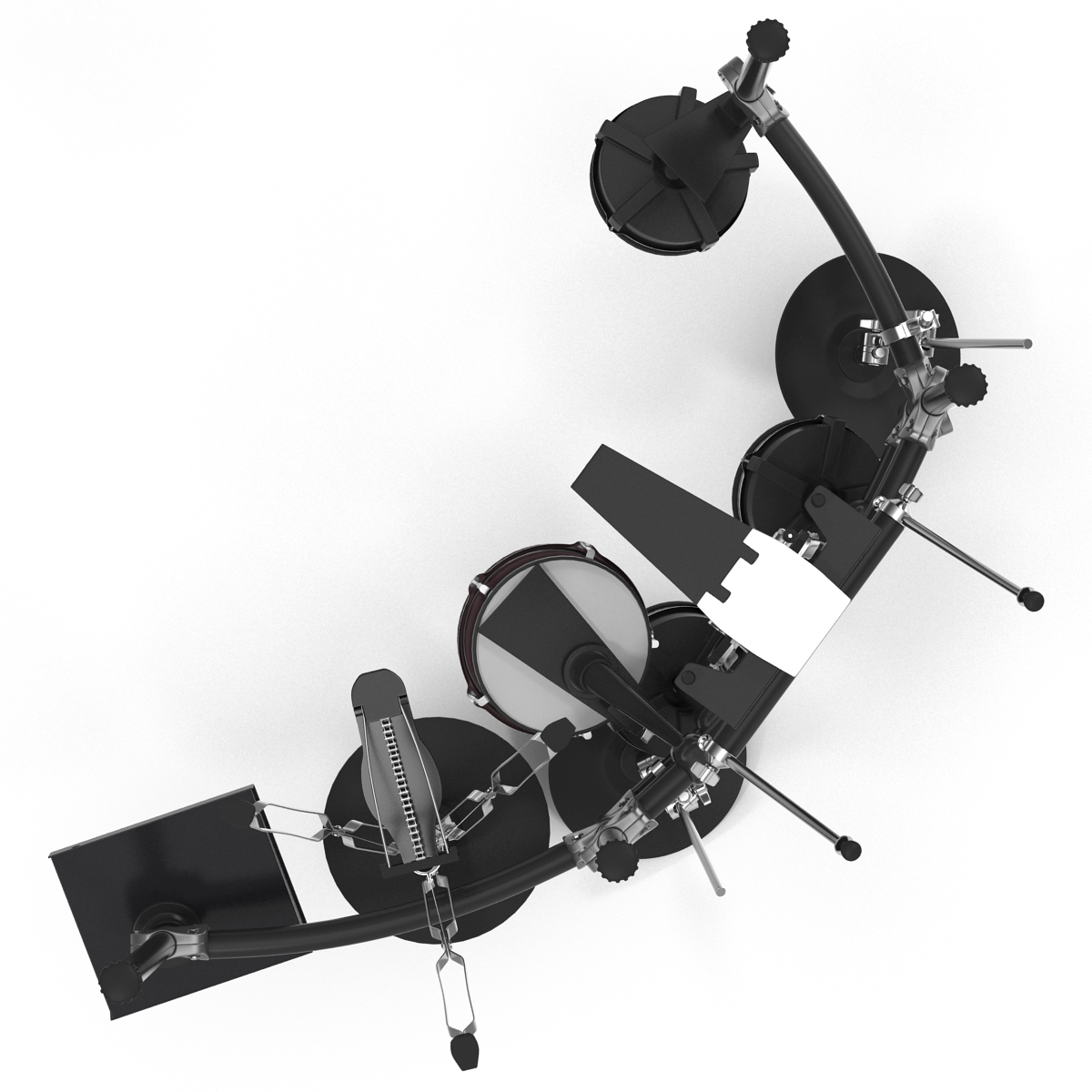 Electronic Drum Kit Generic 3D