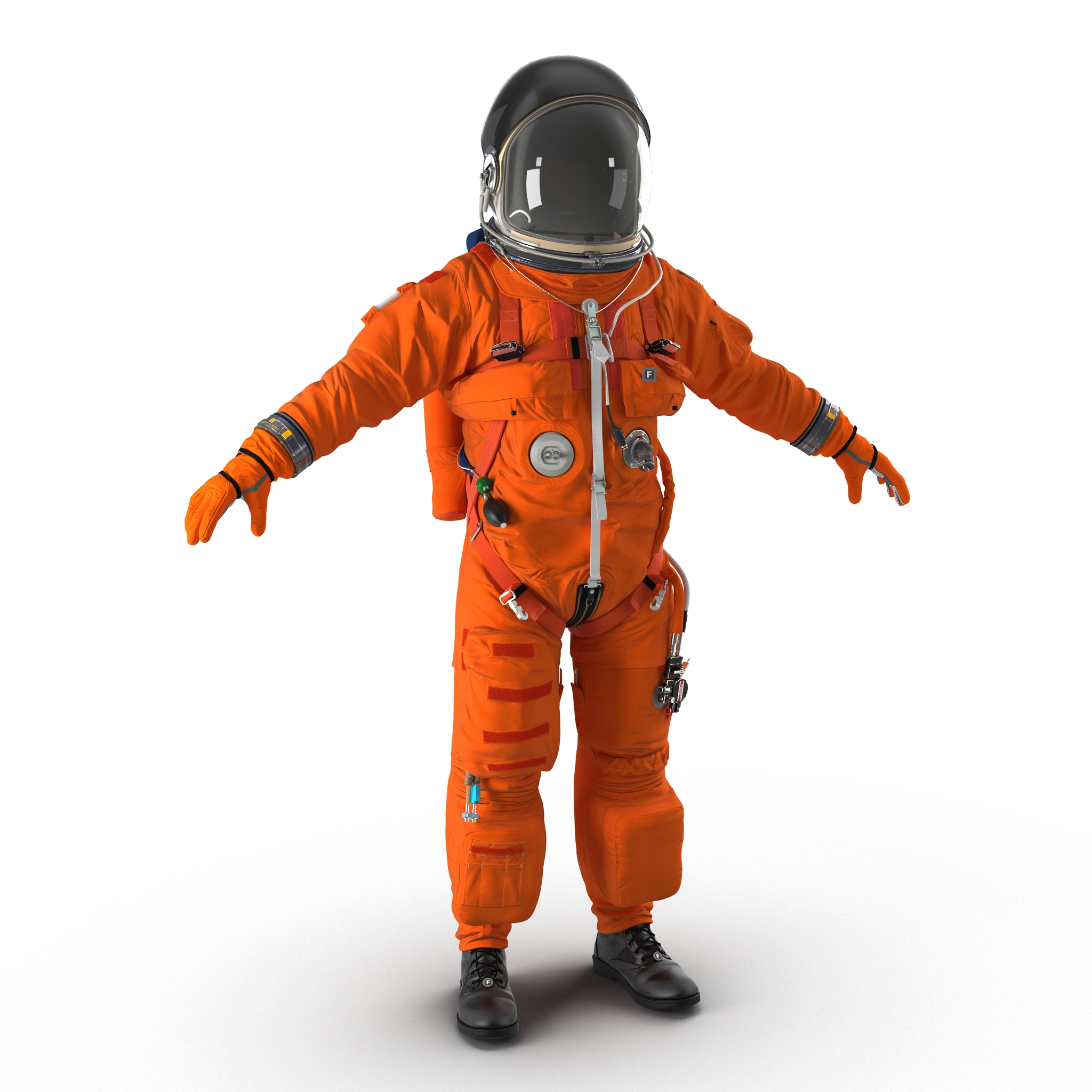 3D US Advanced Crew Escape Suit ACES model