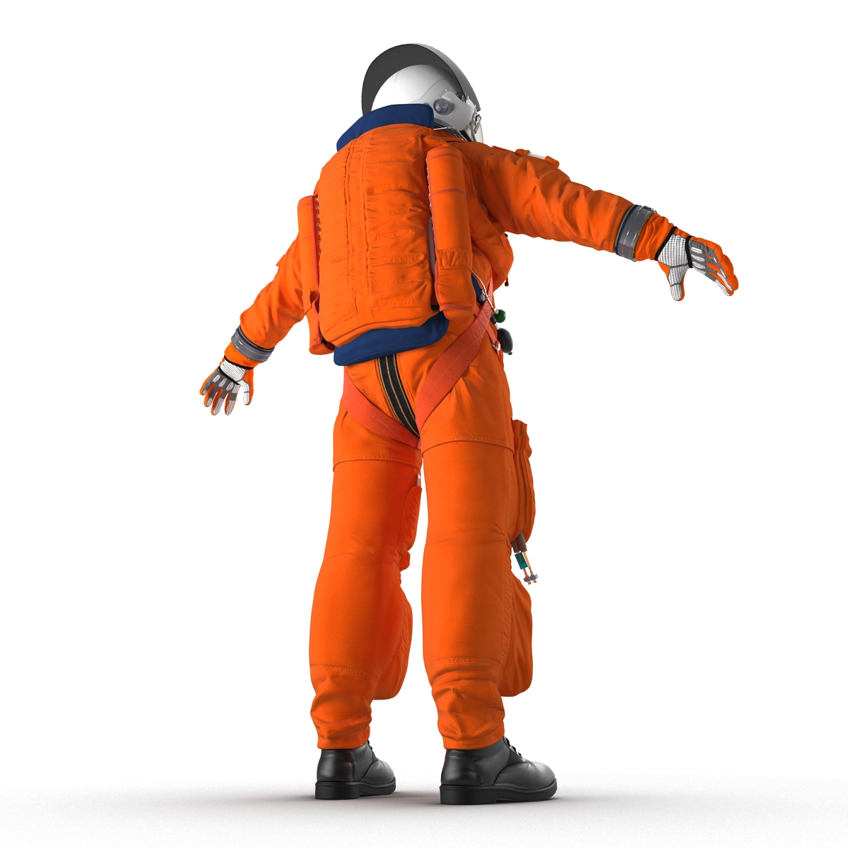 3D US Advanced Crew Escape Suit ACES model