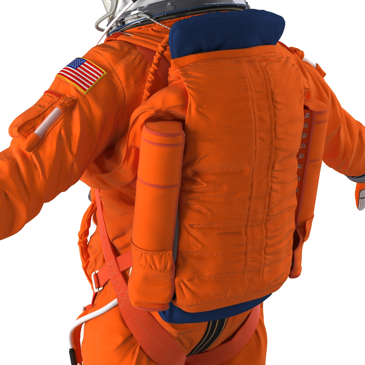 3D US Advanced Crew Escape Suit ACES model