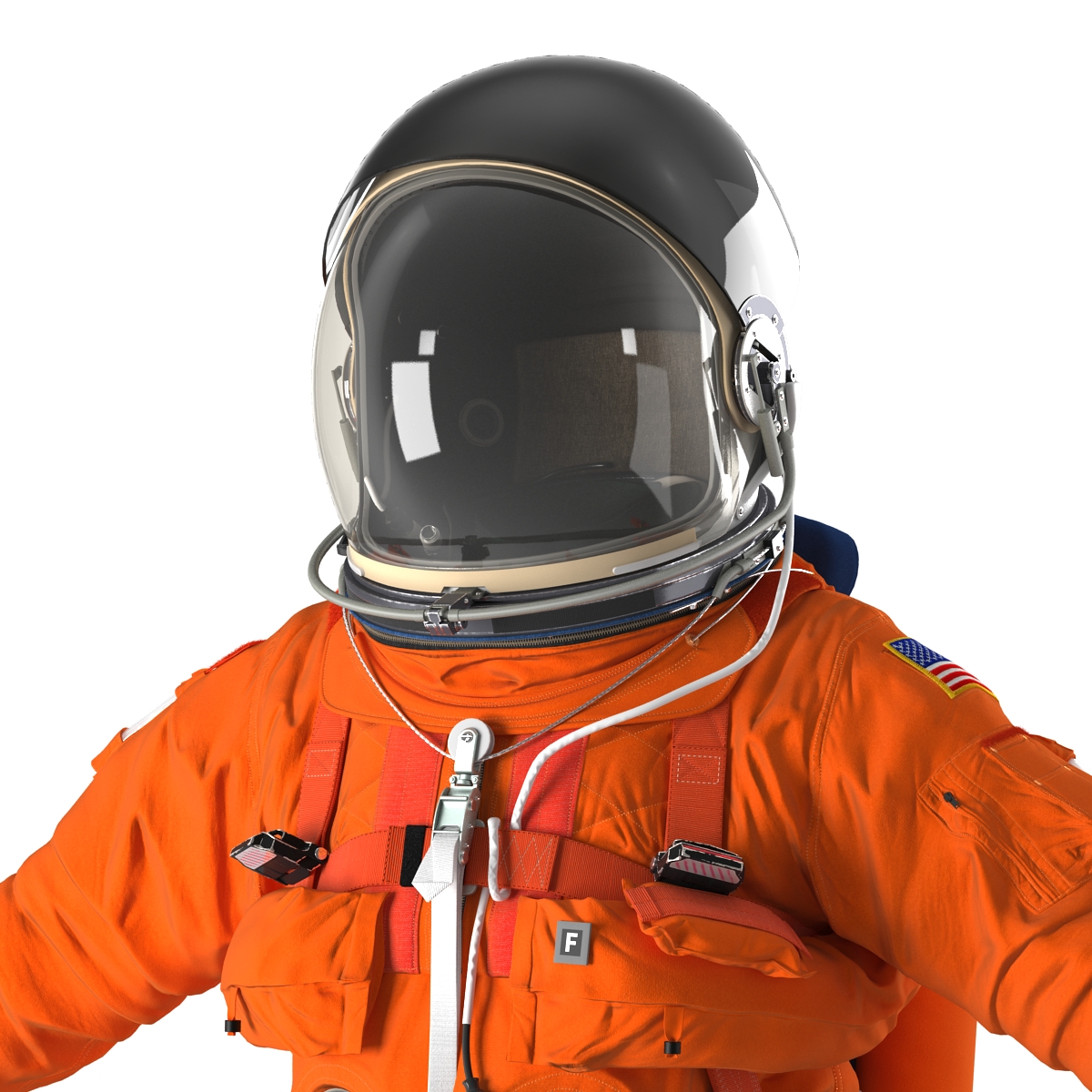 3D US Advanced Crew Escape Suit ACES model