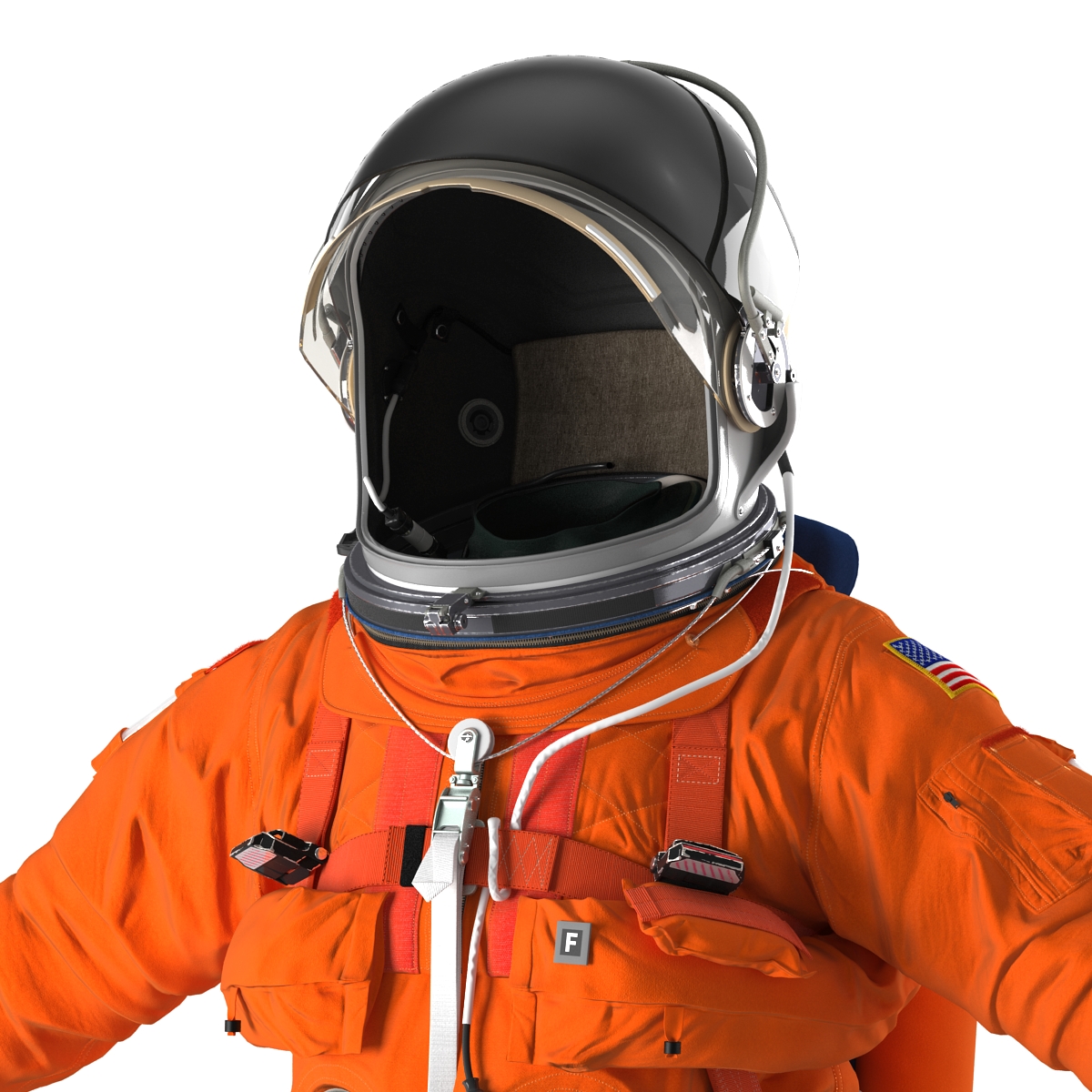 3D US Advanced Crew Escape Suit ACES model