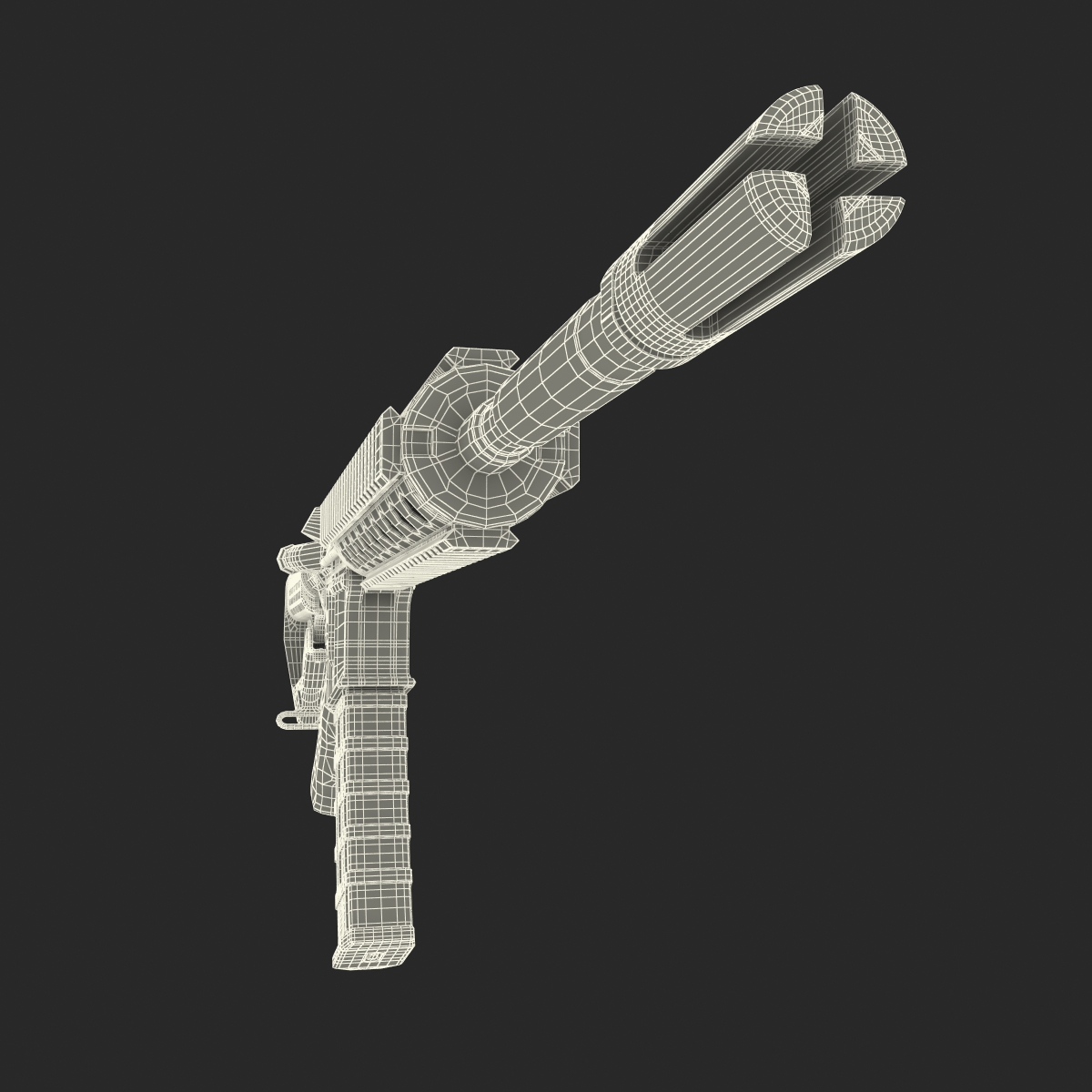 3D Assault Rifle Generic 4 model