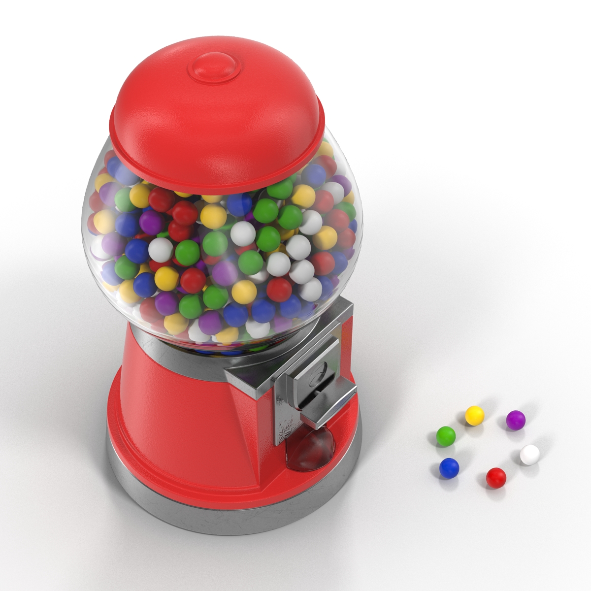 3D model Bubble Gum Dispenser