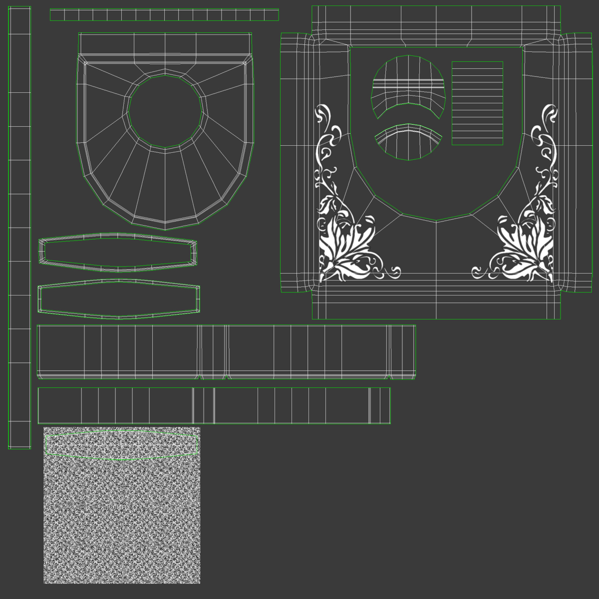 3D Bubble Gum Machine model