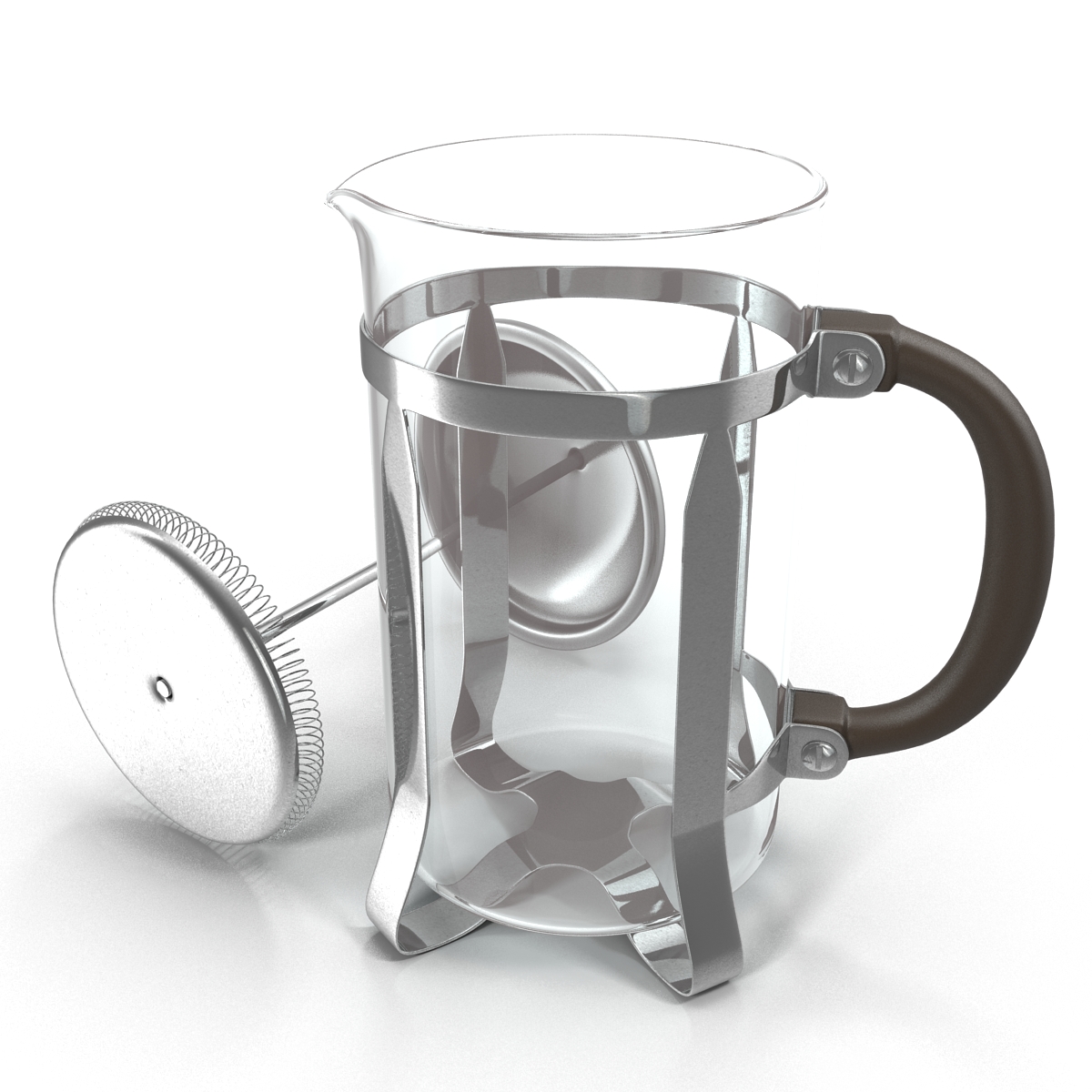 3D model French Press Coffee Pot 2