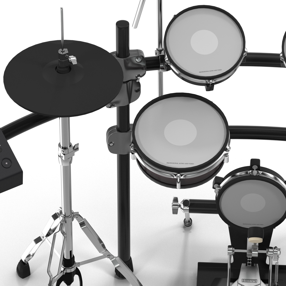 Electronic Drum Kit Generic 2 3D model