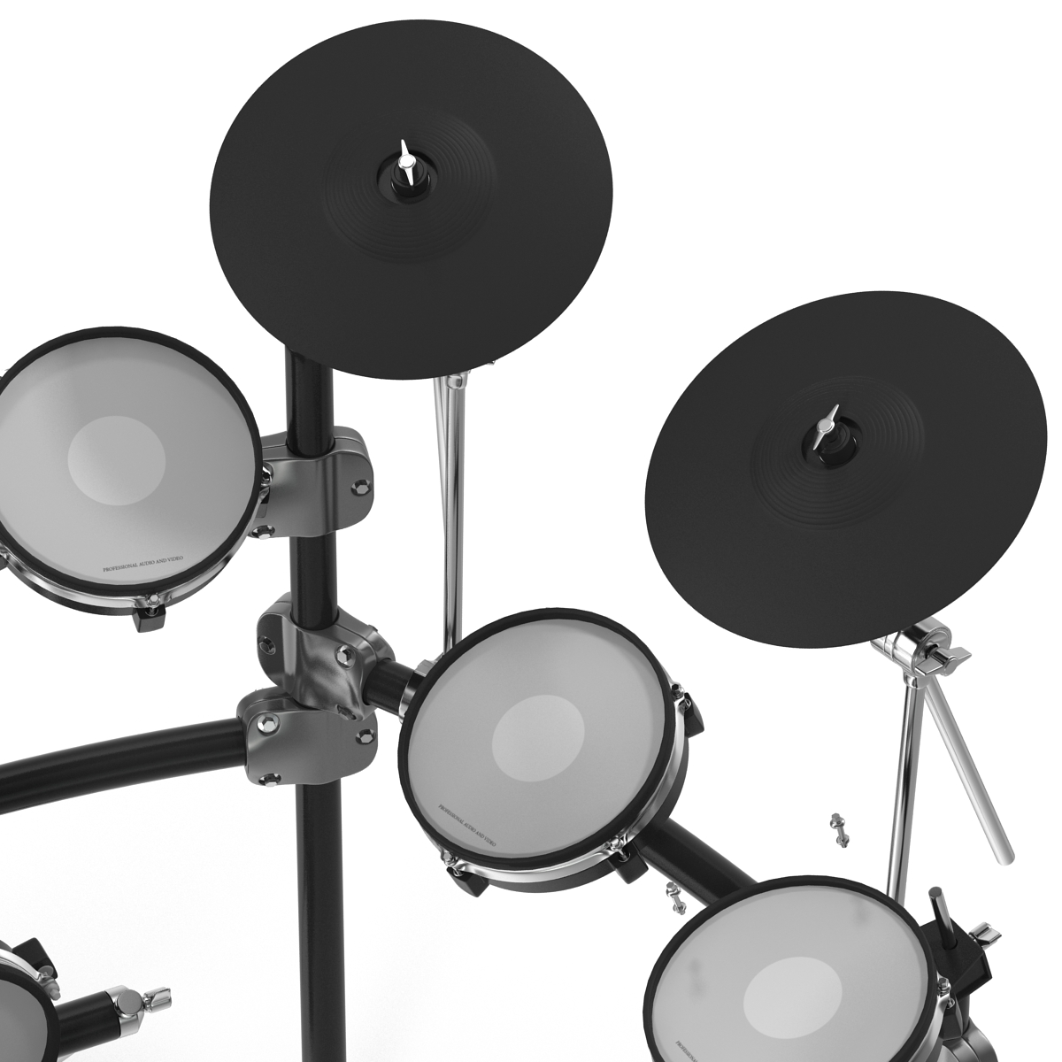 Electronic Drum Kit Generic 2 3D model